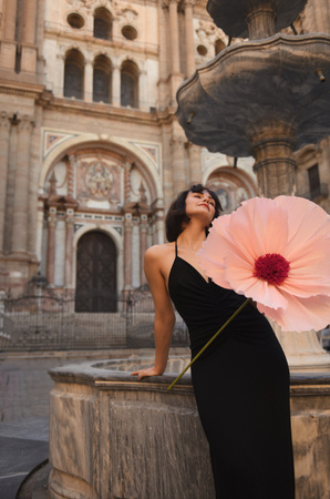 SUKIENKA DALIA CZARNA