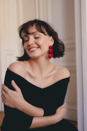 SUKIENKA AURA CZARNA