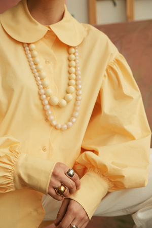 KOSZULA JASMINE BUTTER YELLOW