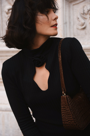 SUKIENKA ROSA CZARNA