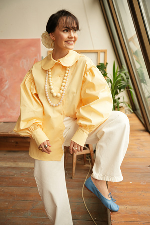 KOSZULA JASMINE BUTTER YELLOW