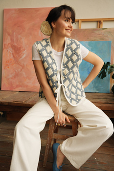 KAMIZELKA VEST GEOMETRIC