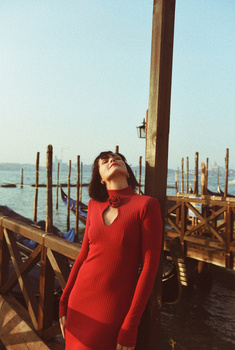 SUKIENKA ROSA CZERWONA