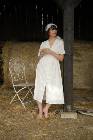 SUKIENKA FLORENCE KREMOWA