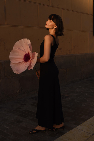 SUKIENKA CAMELIA CZARNA