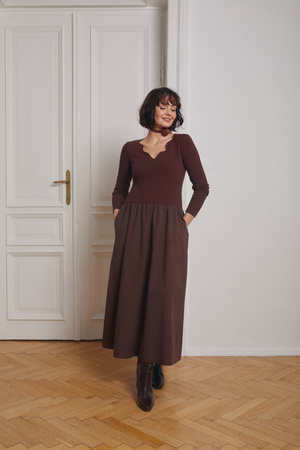 SUKIENKA MARIE BRĄZOWA