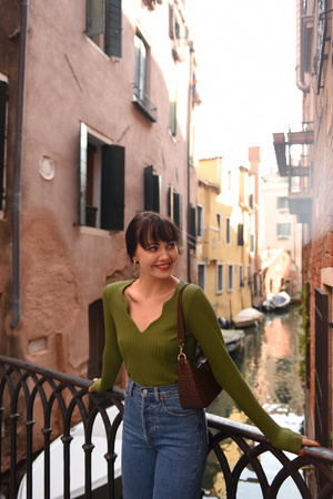 BLUZKA BOULANGERIE ZIELONA