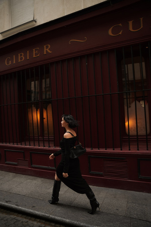 SUKIENKA DÉBORAH CZARNA