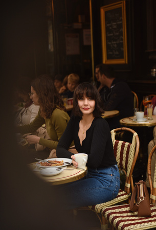 BLUZKA BOULANGERIE CZARNA