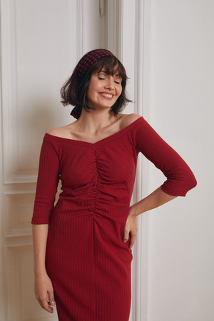 SUKIENKA AURA BORDOWA