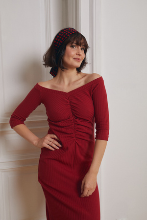 SUKIENKA AURA BORDOWA