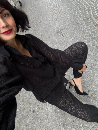 KOSZULA JOSÉPHINE CZARNA