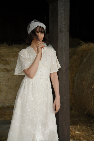 SUKIENKA FLORENCE KREMOWA