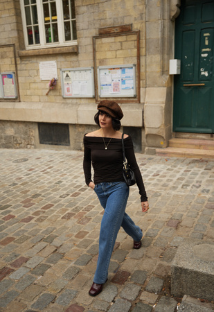 BLUZKA ZOÉ BRĄZOWA