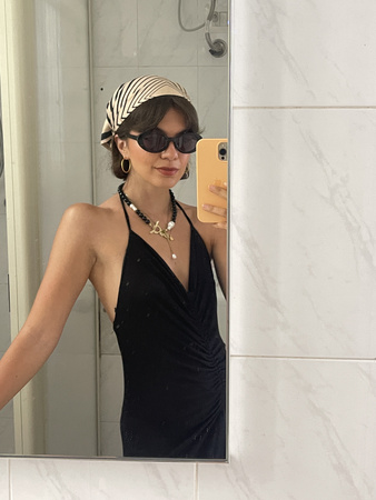 SUKIENKA DALIA CZARNA