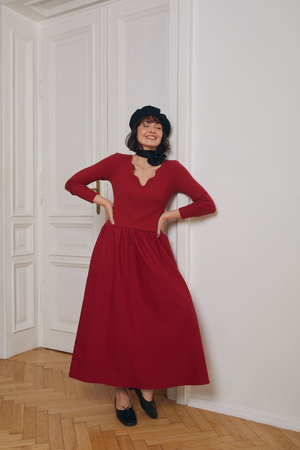 SUKIENKA MARIE BORDOWA