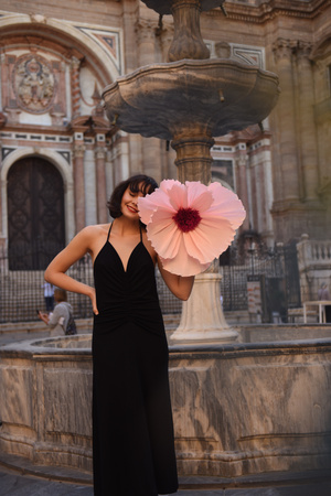 SUKIENKA DALIA CZARNA