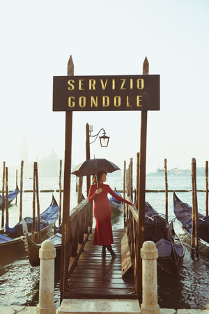 SUKIENKA ROSA CZERWONA