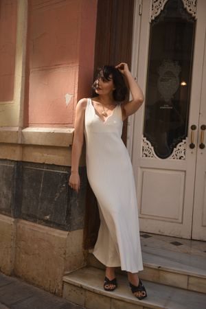 SUKIENKA CAMELIA KREMOWA