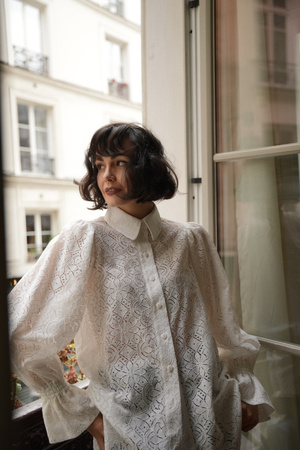 KOSZULA JOSÉPHINE BIAŁA