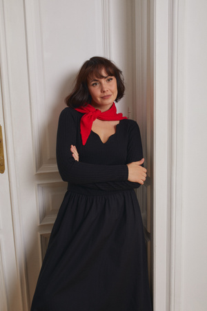 SUKIENKA MARIE CZARNA