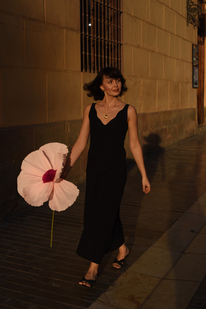 SUKIENKA CAMELIA CZARNA