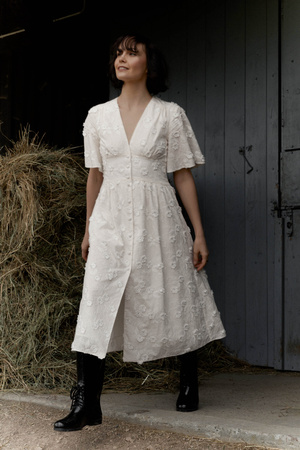 SUKIENKA FLORENCE KREMOWA