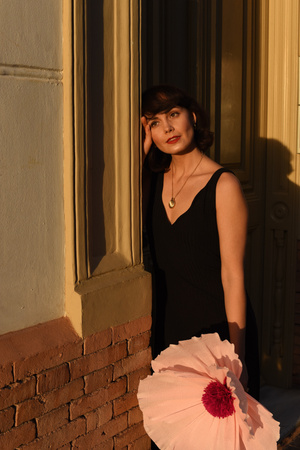 SUKIENKA CAMELIA CZARNA