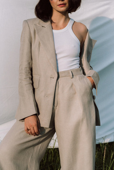 SPODNIE LNIANE TERRA