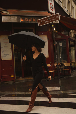 SUKIENKA CAFÉ CZARNA