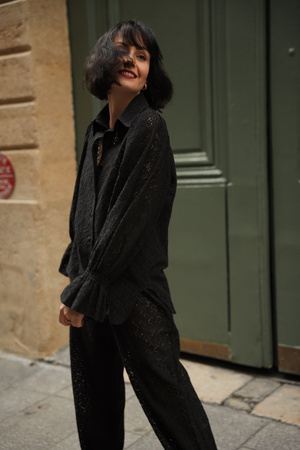 KOSZULA JOSÉPHINE CZARNA