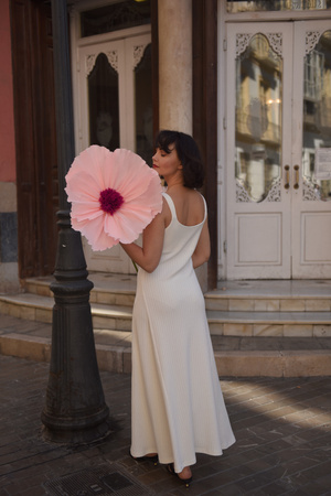 SUKIENKA CAMELIA KREMOWA