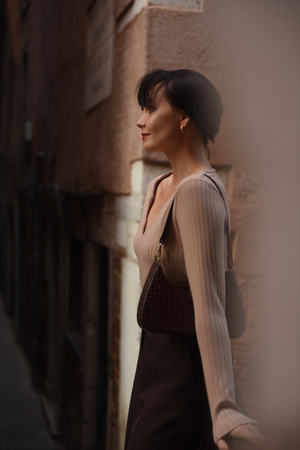 BLUZKA BOULANGERIE BEŻOWA