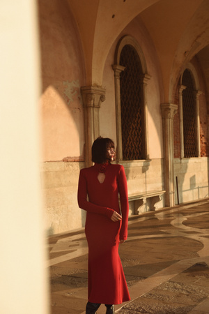 SUKIENKA ROSA CZERWONA