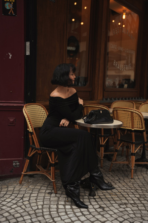 SUKIENKA DÉBORAH CZARNA