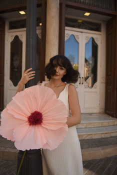 SUKIENKA CAMELIA KREMOWA