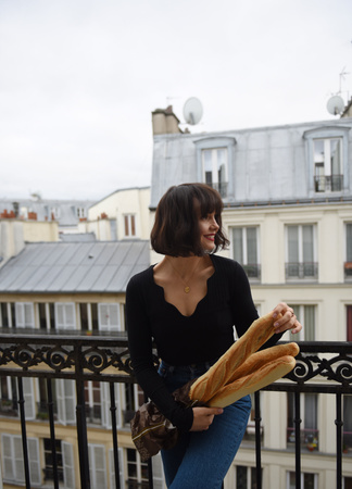 BLUZKA BOULANGERIE CZARNA