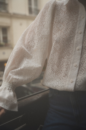 KOSZULA JOSÉPHINE BIAŁA