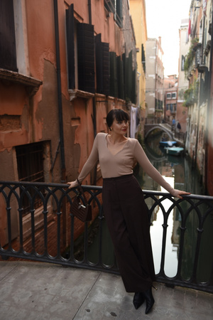 BLUZKA BOULANGERIE BEŻOWA